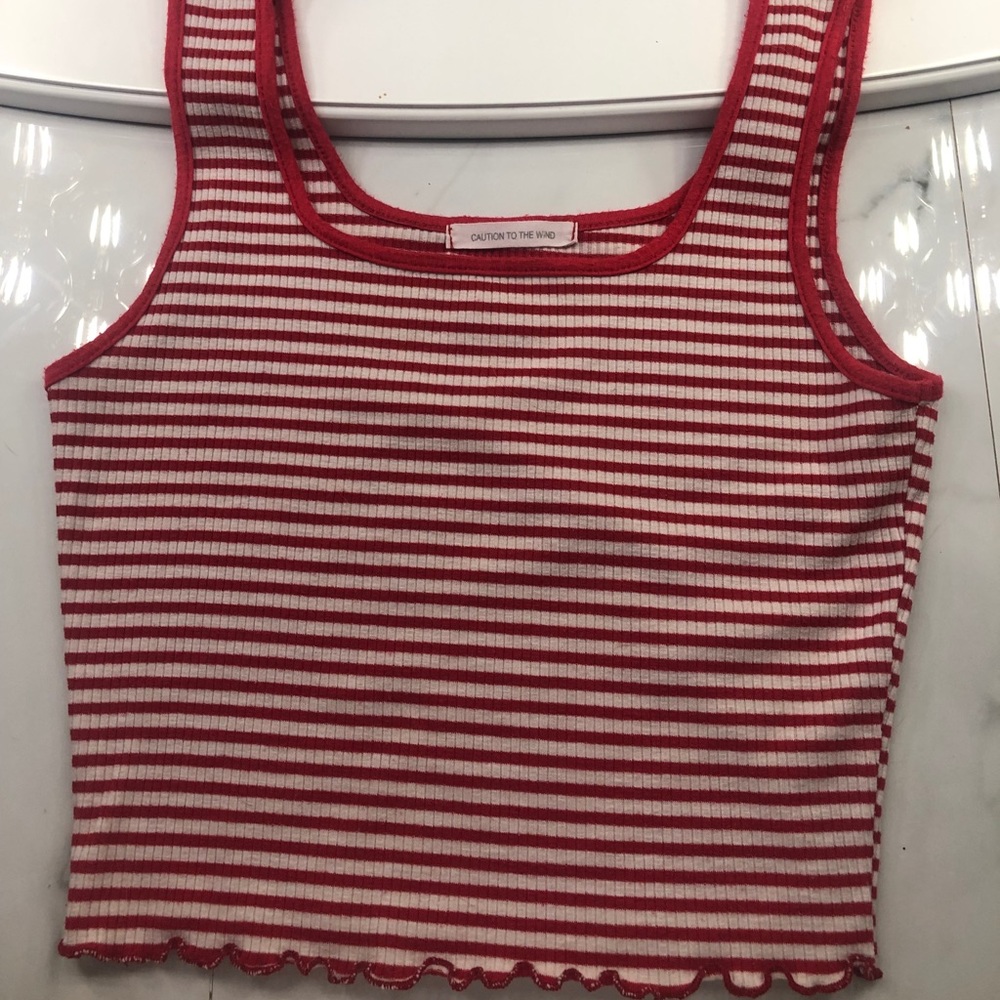 Striped Red Shirt